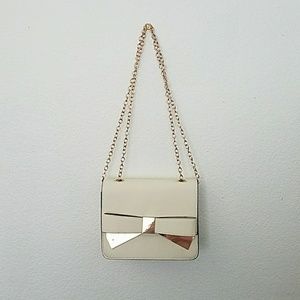 White purse